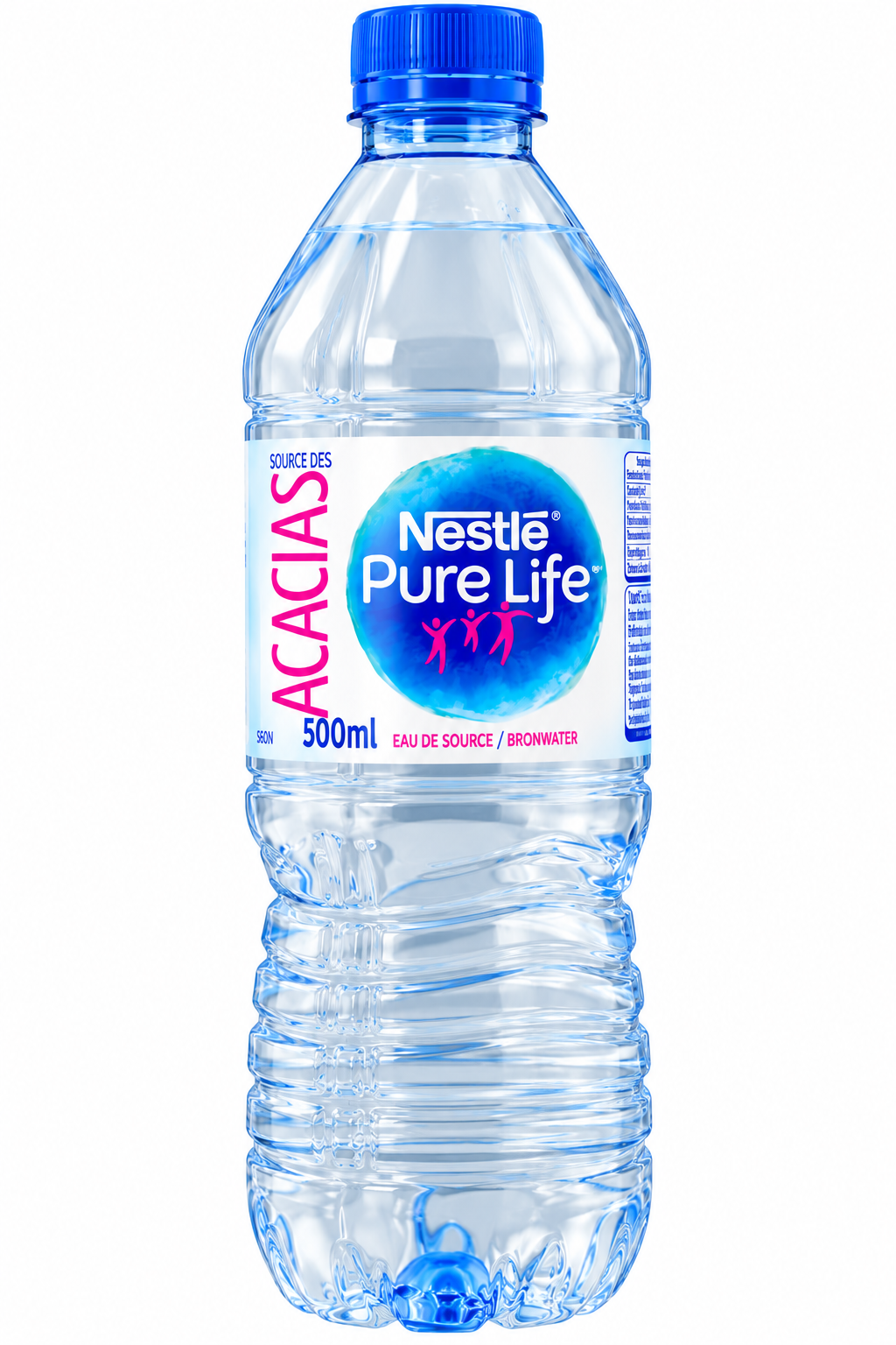 Eau de source Nestlé Pure Life 500 ml – Lot de 8 bouteilles