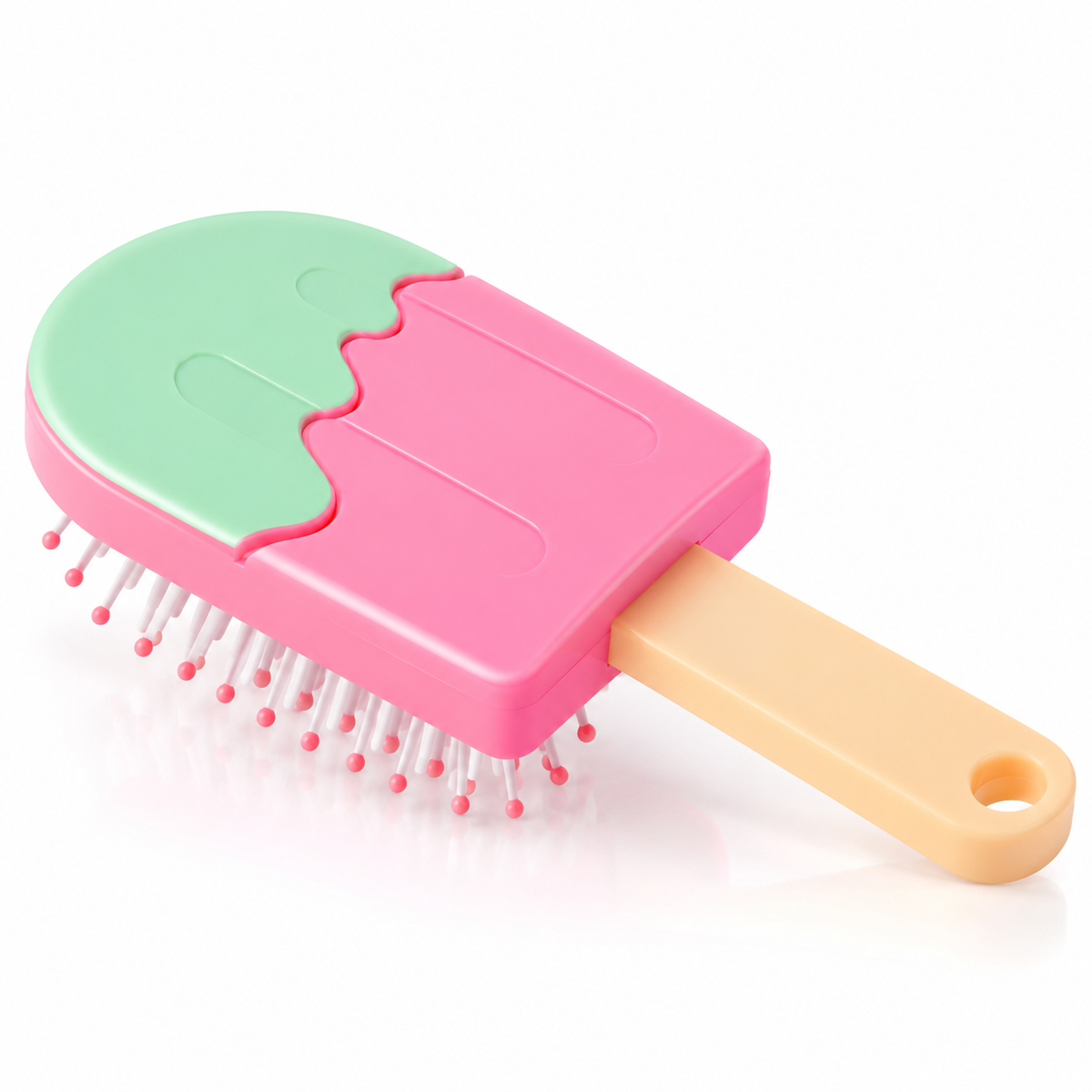 Brosse à cheveux Glace Beauty Star – 15,5 cm