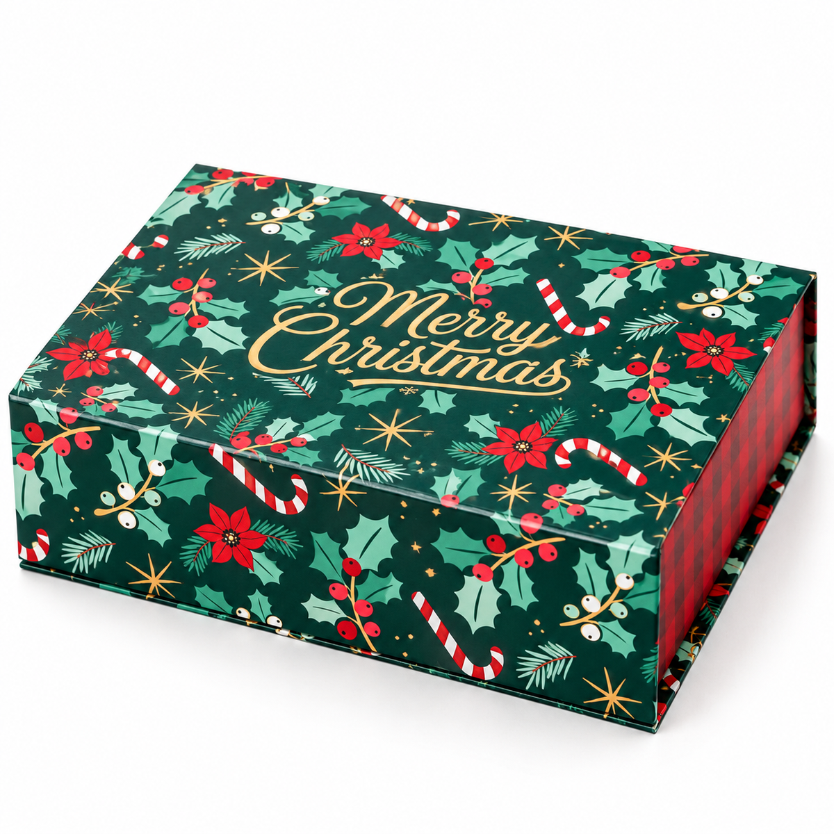 Boîte cadeau musicale de Noël – Coffret à fermeture aimantée