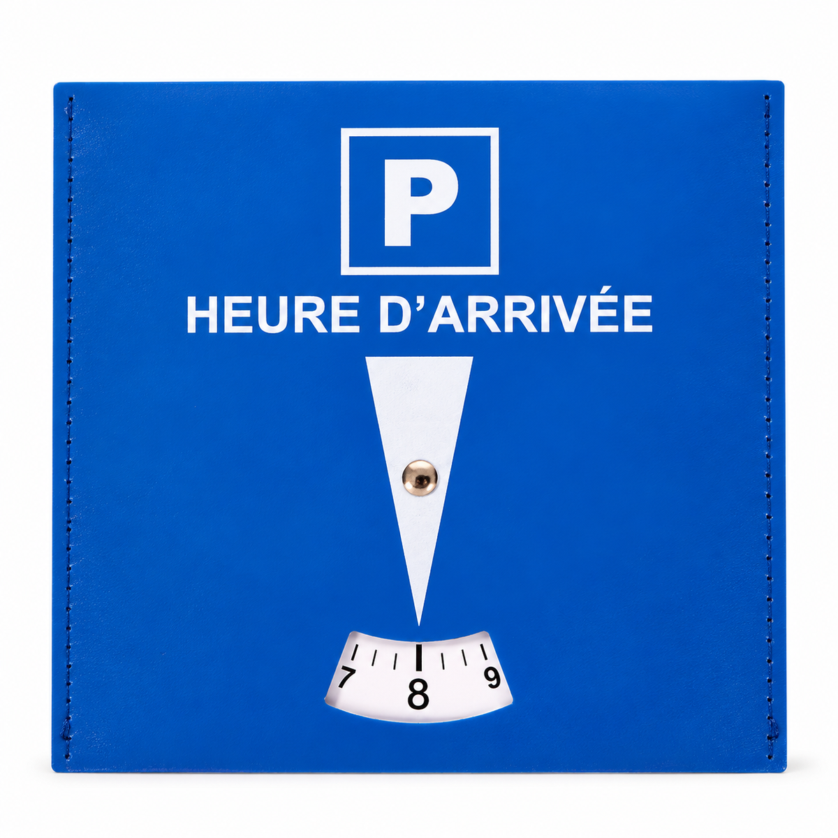 Disque de stationnement zone bleue – 15 × 15 cm
