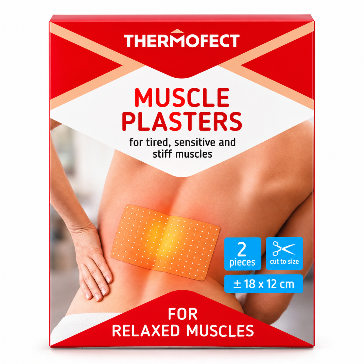 Patchs chauffants musculaires Thermofect – Lot de 2