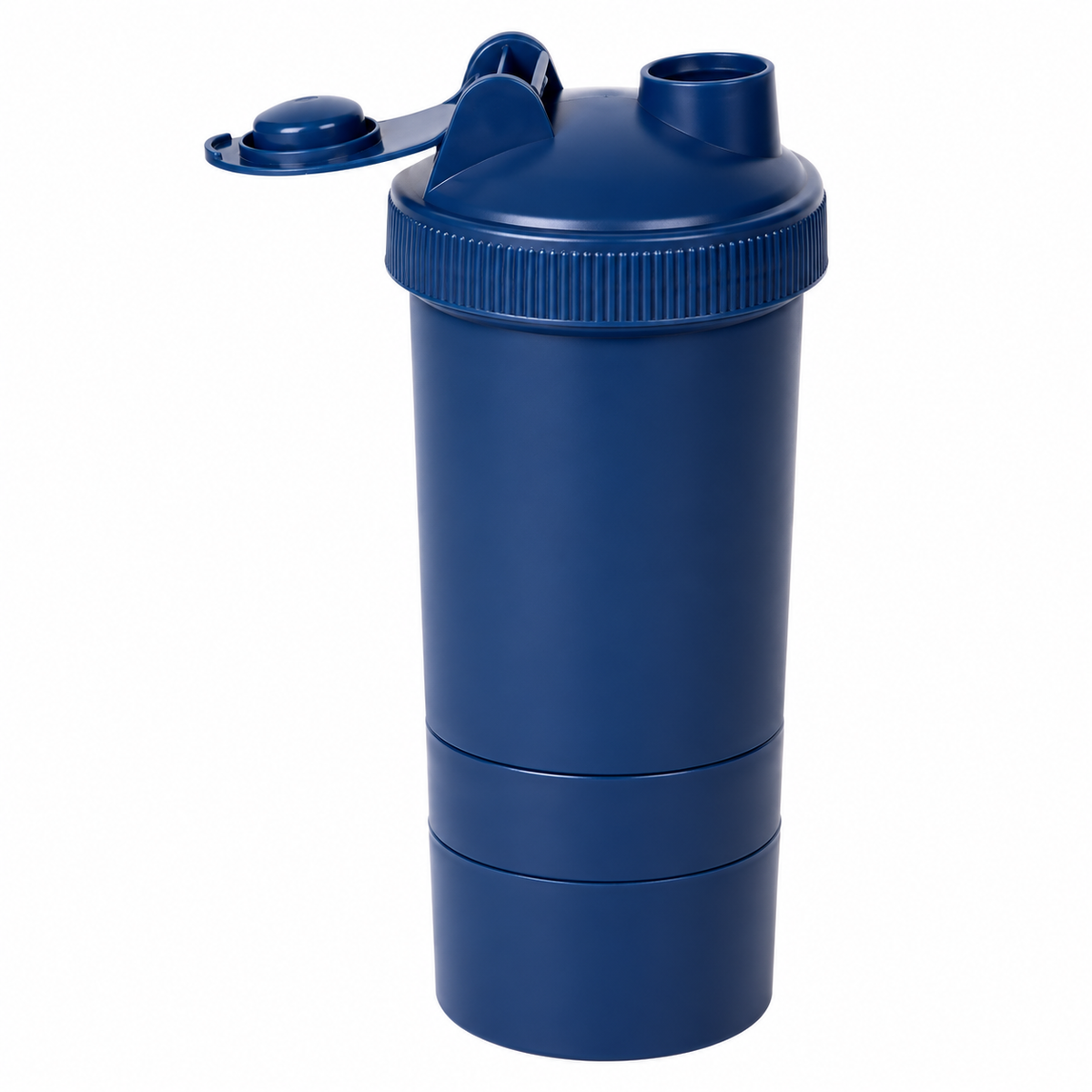 Shaker 500 ml avec 2 compartiments de rangement