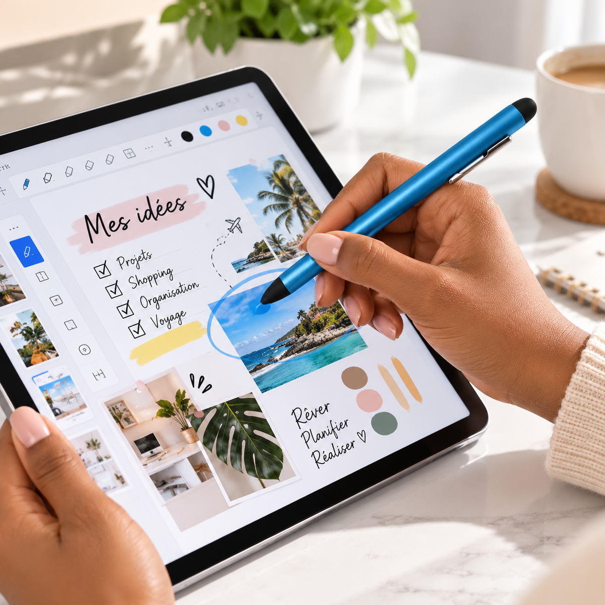 Stylet tactile universel – Smartphone & Tablette