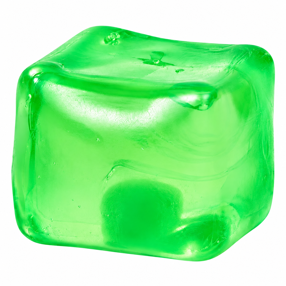 Cube anti-stress malléable – 6,5 cm