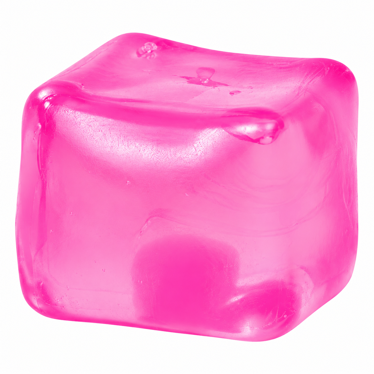 Cube anti-stress malléable – 6,5 cm