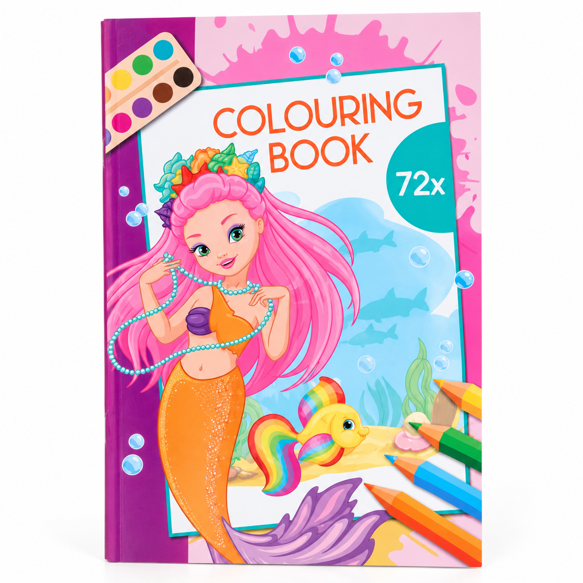 Livre de coloriage enfant, 72 pages