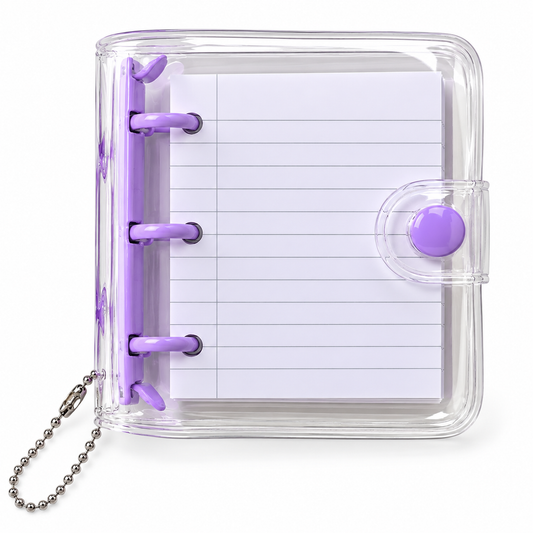 Mini-carnet de notes à anneaux – 160 pages