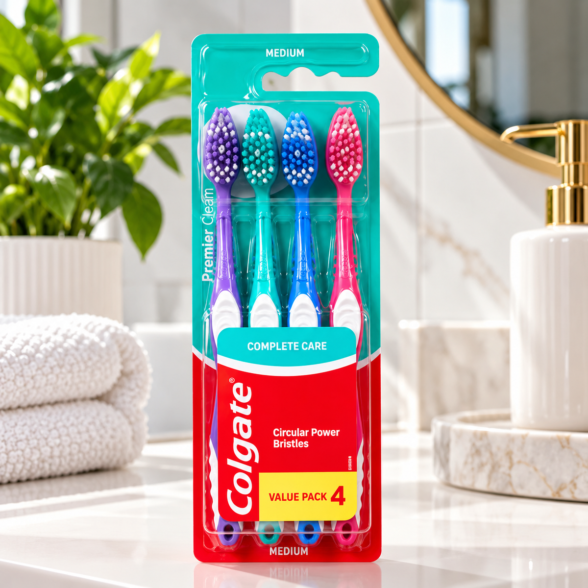 Brosses à dents Colgate Complete Care – Lot de 4