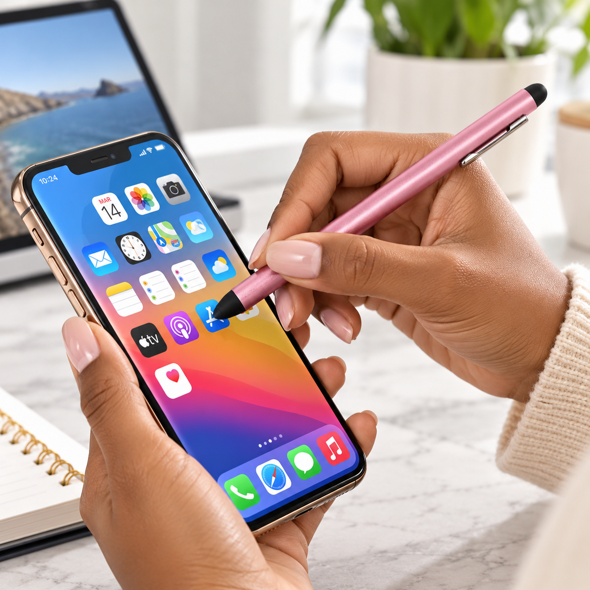 Stylet tactile universel – Smartphone & Tablette